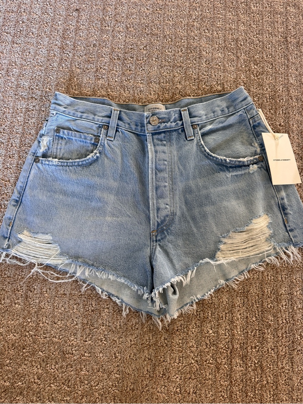 CITIZENS OF HUMANITY LORO SHORT IN CASSIDY SIZE 27 NWT